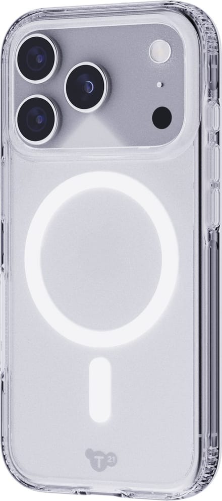 Tech21 Evo Clear - Telefoonhoesje iPhone 17 Pro - Schokbestendig - MagSafe - 3,6 meter valbestendig