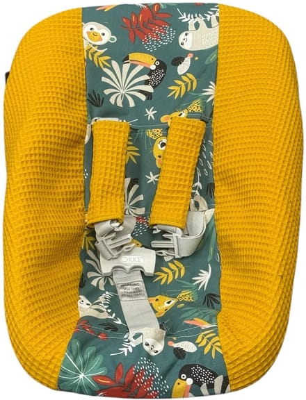 Stokke Tripp Trapp Newborn hoes okergeel groene jungle