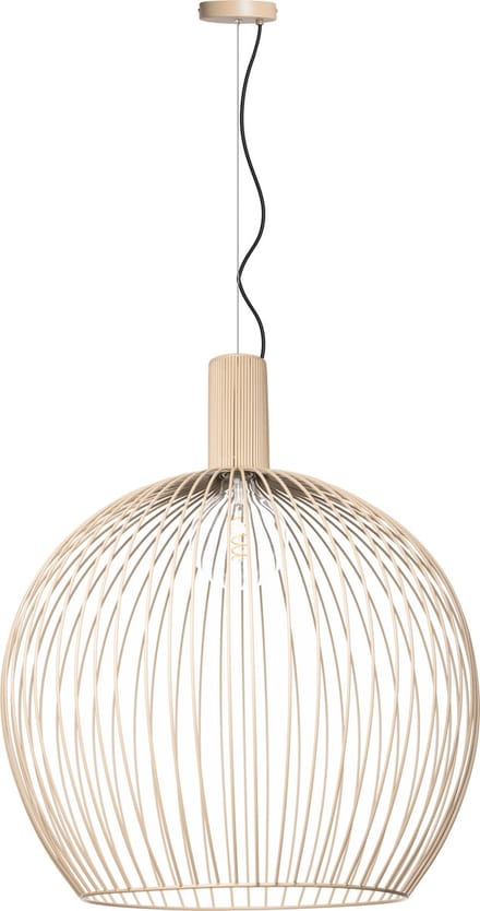Hanglamp Wire Mat Beige 60cm - Giga Meubel