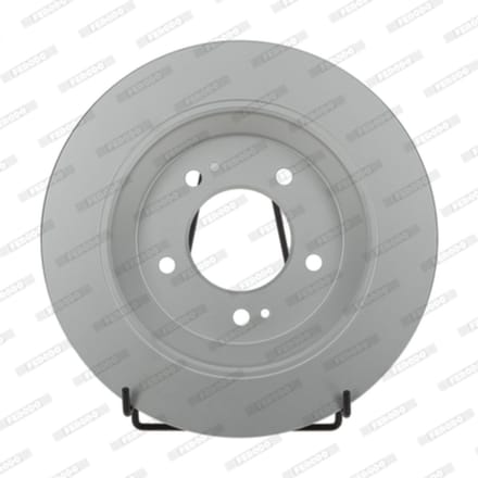 Remschijf FERODO DDF2608C achter, compleet, 2 stuk
