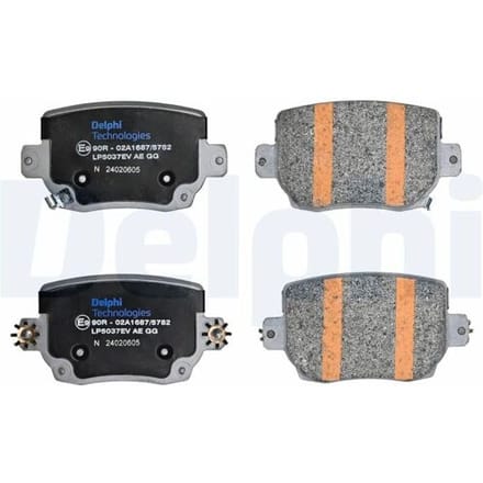 Remblokset, schijfrem DELPHI LP5037EV