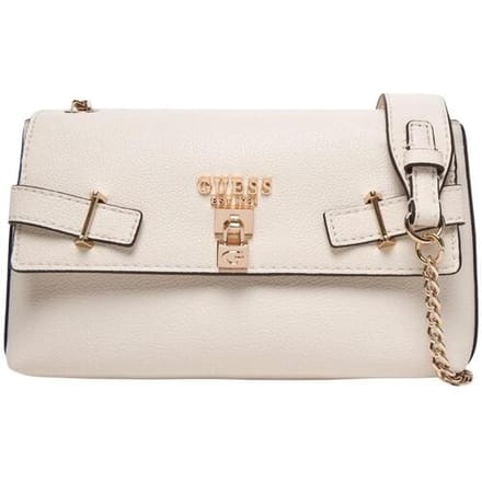 GUESS schoudertas Yesba Convertible Xbody Flap Cream White crème