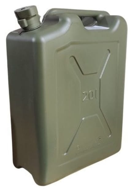 Jerrycan - 20 liter - Groen - Intrekbare schenktuit