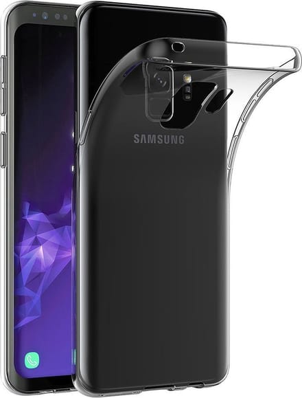 Hoesje voor Samsung Galaxy S9 Plus backcover Shockproof siliconen Transparant