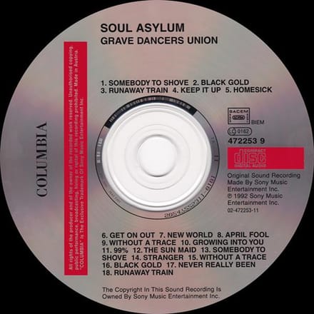 Soul Asylum - Grave Dancers Union CD