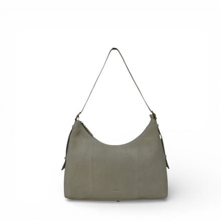 DSTRCT Portland Road Medium Schoudertas Dames - Leer - Beige