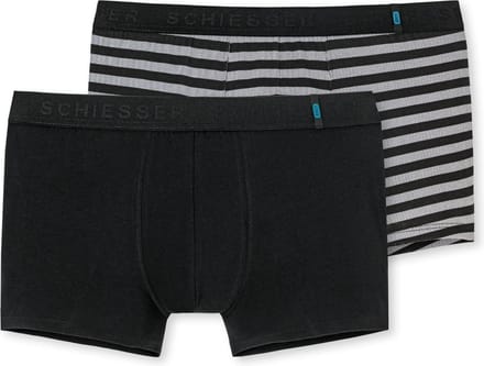 Schiesser Heren Short - 2 pack - Assortie - Maat S