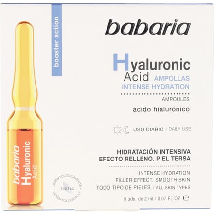 Hyaluronzuur Intensieve Hydratatie Ampullen 5 X 2 ml