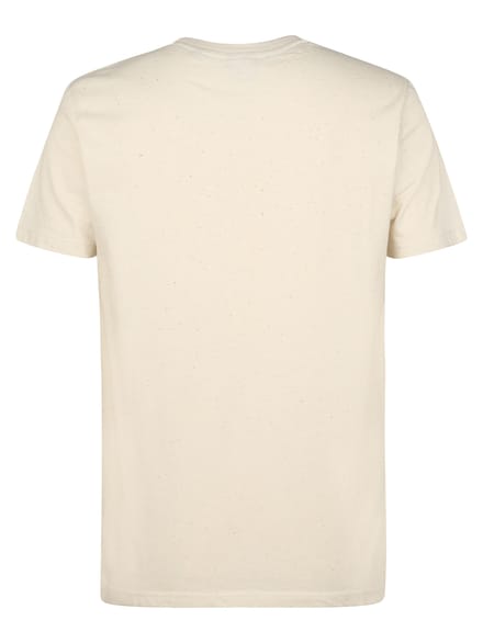 Petrol Industries - Heren Logo T-shirt Cosmos - Wit - Maat S