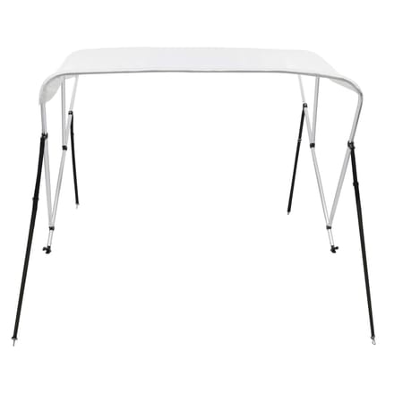 vidaXL - Biminitop - 3-boogs - 183x140x137 - cm - wit