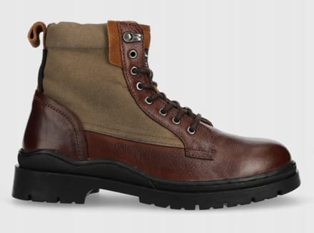 Pepe Jeans AWE Serie - Bruine Leren Laarzen - Maat 41