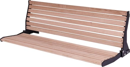 MaximaVida opklapbare gevelbank Jordaan met rugleuning 100 cm