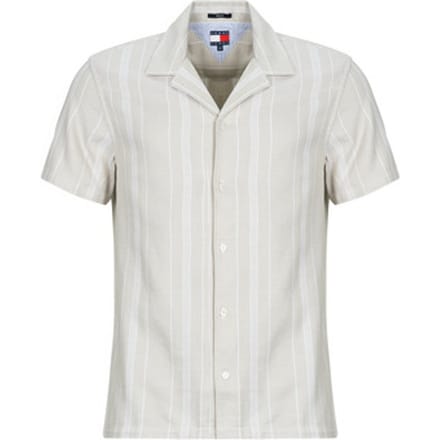 Tommy Jeans  Overhemd Korte Mouw TJM TEXTURED REG CAMP SHIRT EXT