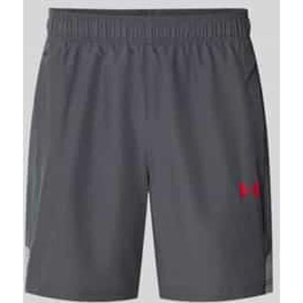 Regular fit sportshort met elastische band model 'UTILITY'