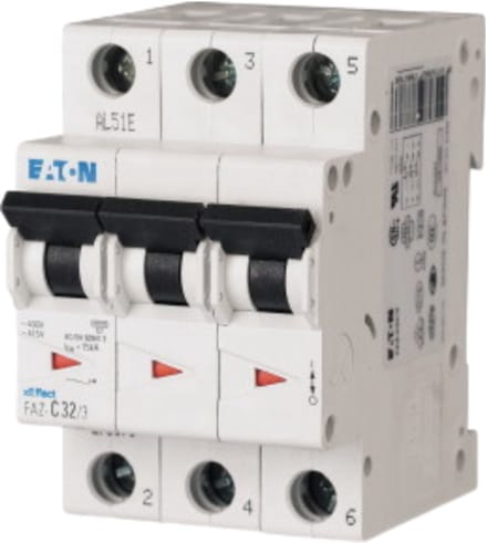 Eaton 278850 FAZ-B32/3 Zekeringautomaat 32 A 400 V/AC