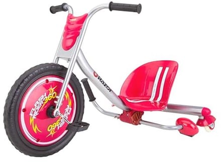 Driewieler - Rijspeelgoed - Buitenspelen - Vonken genereren - 62 cm - Rood