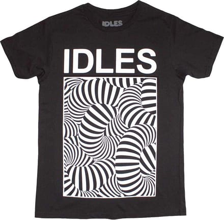 Idles - Psych Tubes Heren T-shirt - S - Zwart