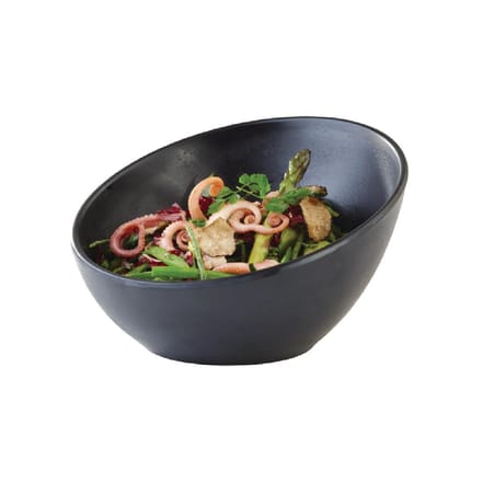 Aps Zen Melamine Ronde Schuine Kom Zwart 300ml