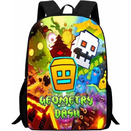Geometry Dash Student Rugzak Geometry Sprint Rugzak Lichtgewicht 12e Klas Jongens en Meisjes