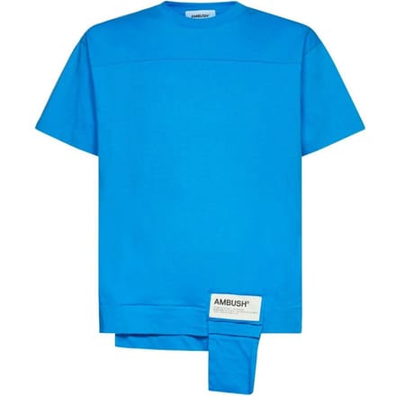 Ambush Blauwe Katoenen T-Shirt