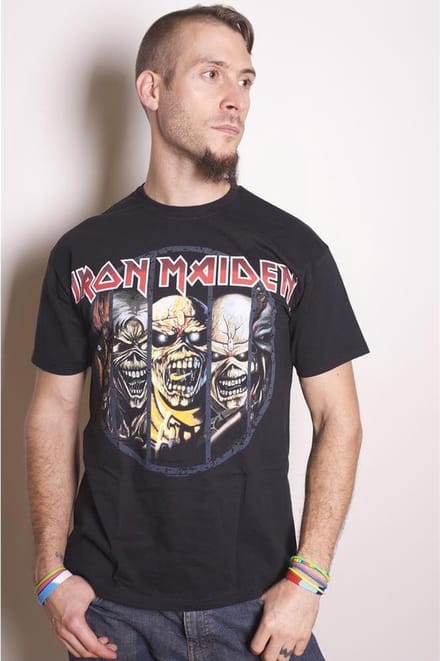 Iron Maiden - Eddie Evolution Heren T-shirt - XL - Zwart