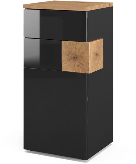 Vicco Eden Halfhoge kast – 40 x 84 cm Antraciet