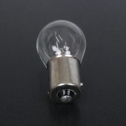 Lampje Flosser 6V 21W P21W fitting BA15S graisseur voor bromfiets motor per stuk Nieuw