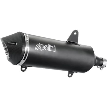 Silencieux d échappement Polini pour Scooter Peugeot 400 Metropolis 2013 à 2016 190.0054 / Black Collection Neuf