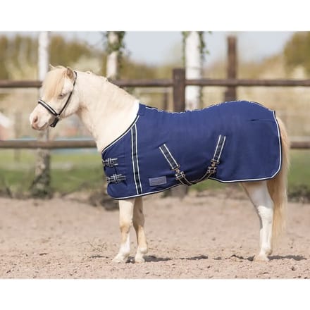Q-essentials Zweetdeken Q-essentials Falabella Donkerblauw - 60/90