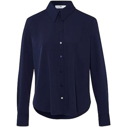 Blouse Van Peter Hahn blauw