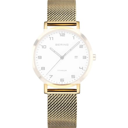 Bering PT-A18634S-BMGX Titanium band