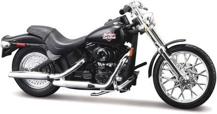 Maisto Harley-Davidson 2002 Fxstb Night Train - Modelauto - Schaal 1:18 - Zwart