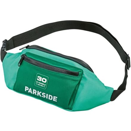 PARKSIDE Heuptas, Fan Edition (Ritssluiting/zwart)