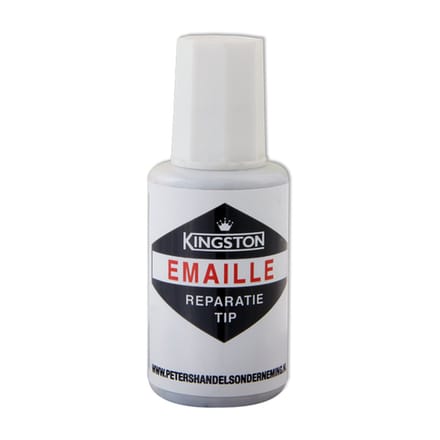 Kingston emaille tip wit  -  Lak 20ml.