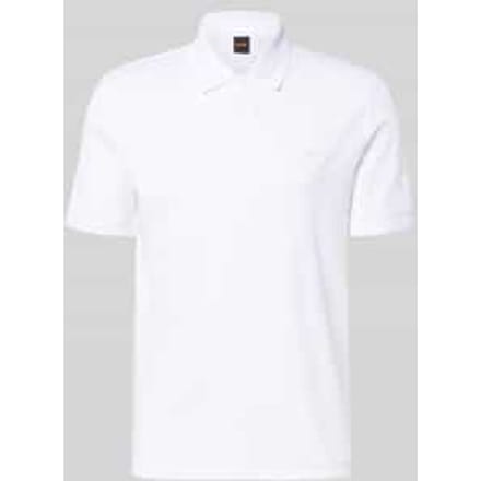 regular fit poloshirt van puur katoen model 'INTERLOCK'