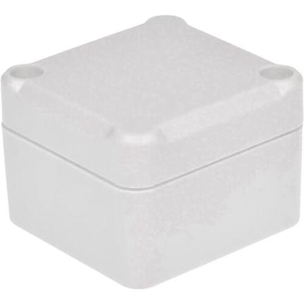 TRU COMPONENTS TC-7910820 Universele behuizing 63 x 57 x 37 ABS Grijs 1 stuk(s)