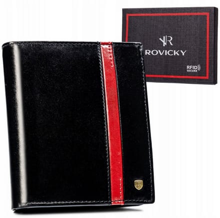 Rovicky - Herenportefeuille - Skins - Groot Formaat - Pionvormig - RFID Bescherming