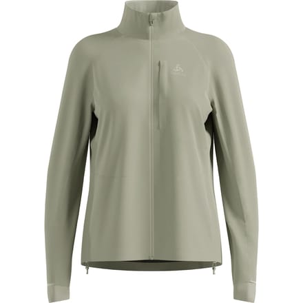 Odlo Zeroweight Pro Warm Hardloopjas Dames-Olijf