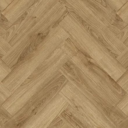 Quick-step Pvc Visgraat Vloer Rigid Click - Heritage Oak Brown - Geïntegreerde Ondervloer - 0,794m2