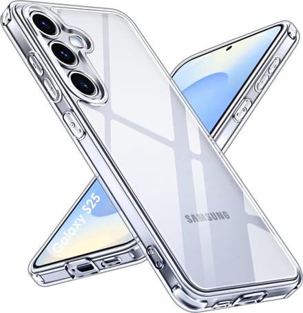 Hoesje voor Samsung Galaxy S25 backcover Shockproof siliconen Transparant