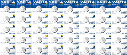 Varta Knoopcel batterij Energy CR2016 40 stuks