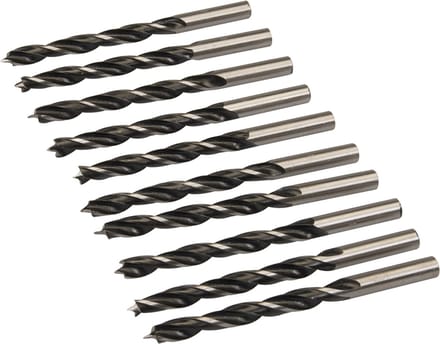 Silverline Houtboren - 8 mm. - 10 Stuks