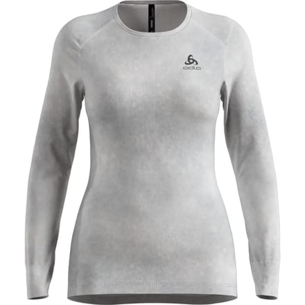 Odlo Active Warm X Pow Lange Mouwen Basislaag Grijs L Vrouw