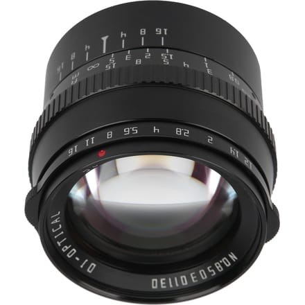 50mm F1.2 M43 Mount Groothoeklens voor GH5GM10GX8GF9 Mirrorless Camera black