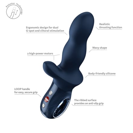 Bi Stronic Crave Thrusting Rabbit Vibrator