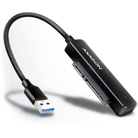 AXAGON ADSA-FP2A USB-A 3.2 Gen 1 SATA 6 Gb/s Harde schijf-dockingstation 2.5 inch