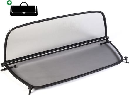 Windscherm Audi A3 8P | 2008-2013 | incl. luxe opbergtas | Zwart