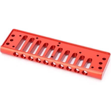 Mondharmonica Kam voor HOHNER SP20 Aluminiumlegering 10 Gaten Blues Muziekinstrument Onderdelen red