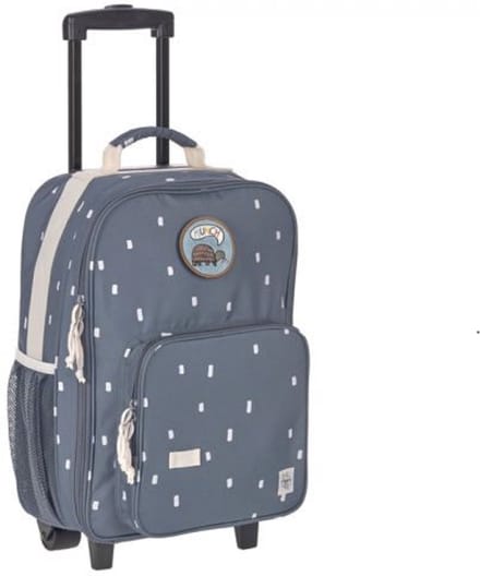 Lässig Reiskoffer Trolley Happy Prints - Midnight blue