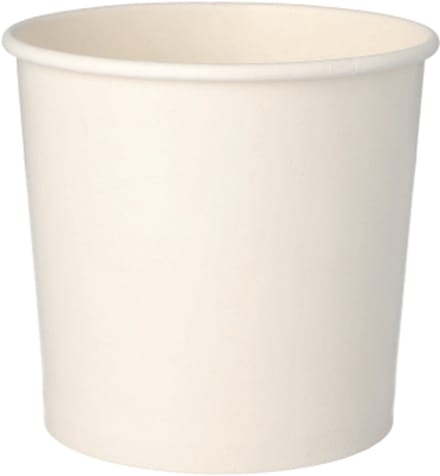 50 Soepkommen, karton To Go rond 770 ml Ø 11,8 cm · 10,5 cm wit
